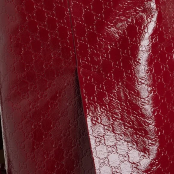 GG Leather Skirt - Picture 5 of 8